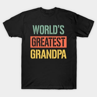 worlds greatest grandpa T-Shirt